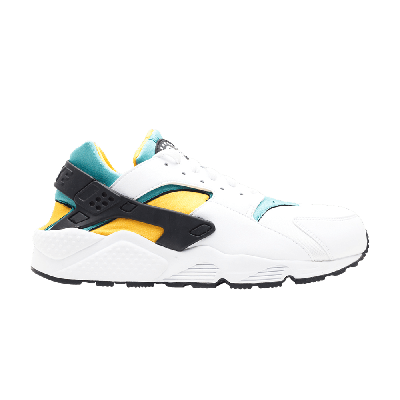 Pre-owned Nike Air Huarache 'white Turquoise Gold'