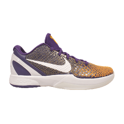 Pre-owned Nike Zoom Kobe 6 'lakers Gradient' In Purple