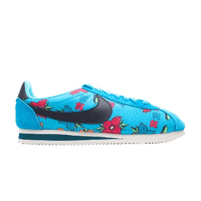Pre-owned Nike Classic Cortez Nylon Qs 'aloha Pack' In Blue | ModeSens