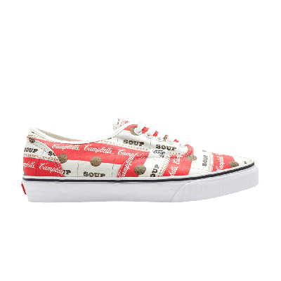 Pre-owned Vans Supreme X Authentic Pro 'campbell's Soup' In White