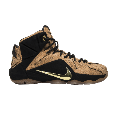 Pre-owned Nike Lebron 12 Ext 'cork' In Brown