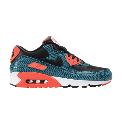 Pre-owned Nike Air Max 90 Anniversary 'infrared Snake' In Green