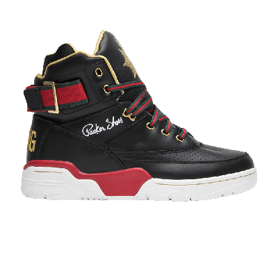 Pre-owned Ewing Fabolous X Packer Shoes X 33 Hi 'aloysius' In Black