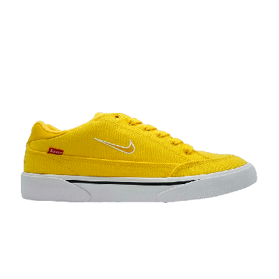 Pre-owned Nike Supreme X Sb Gts Qs 'varsity Maize' In Yellow