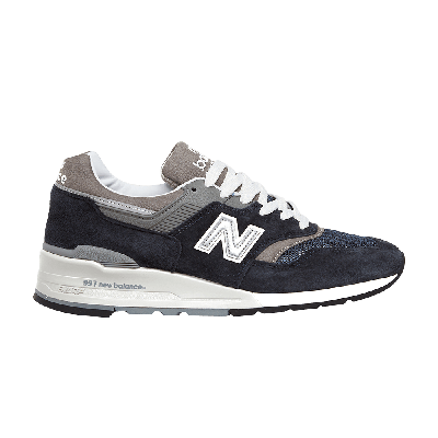 Pre-owned New Balance 997 'navy White' In Blue