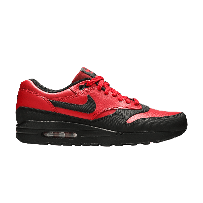 Pre-owned Nike Air Max 1 Leather Premium 'gym Red Black'