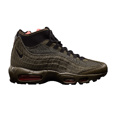 Pre-owned Nike Air Max 95 Sneakerboot 'dark Loden' In Green