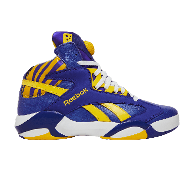 Pre-owned Reebok Shaq Attaq Retro 'lsu' In Purple