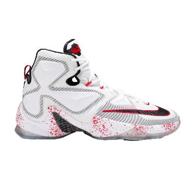 Pre-owned Nike Lebron 13 'friday The 13th' In White