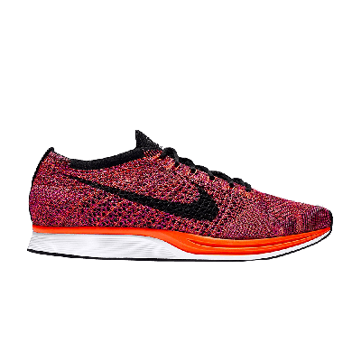 Pre-owned Nike Flyknit Racer 'acai Berry' In Red