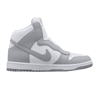 Pre-owned Nike Sacai X Wmns Lab X Dunk Lux 'wolf Grey' In White