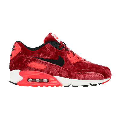 Pre-owned Nike Air Max 90 Anniversary 'velvet' In Red