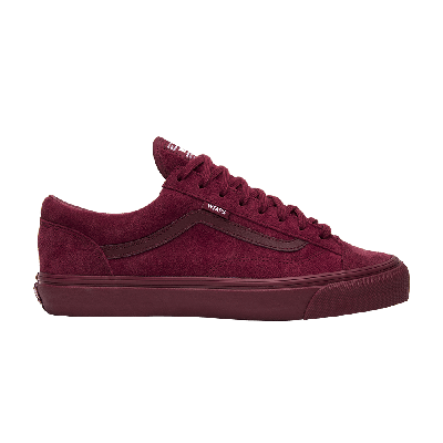 Pre-owned Vans Wtaps X Og Style 36 Lx 'burgundy' In Red