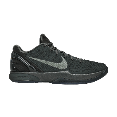 Pre-owned Nike Zoom Kobe 6 'fade To Black' In Grey