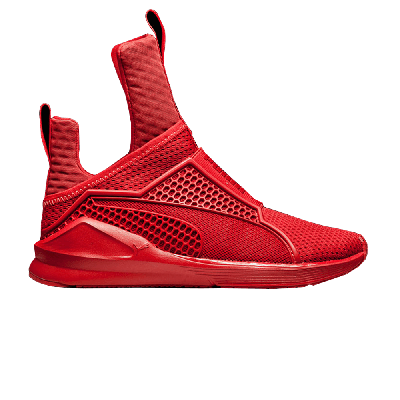 Pre-owned Puma Fenty X Wmns Trainer 'high Risk Red'