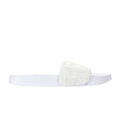 Pre-owned Puma Fenty X Wmns Leadcat Slide 'white'