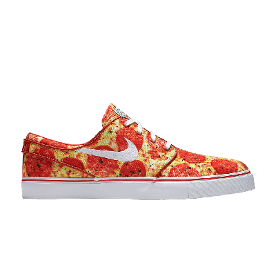 Pre-owned Nike Skate Mental X Sb Stefan Janoski 'pizza' In Red