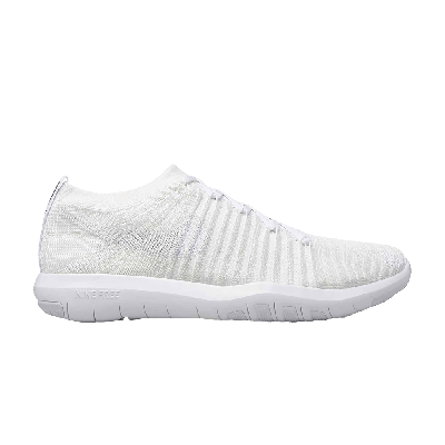 Pre-owned Nike Riccardo Tisci X Lab Wmns Free Train Force Flyknit In White