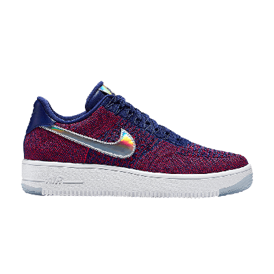 Pre-owned Nike Air Force 1 Ultra Flyknit Low 'usa' In Red