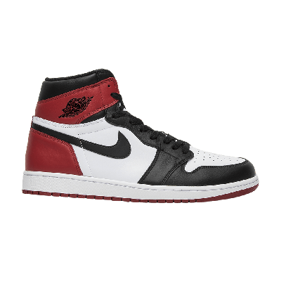 Pre-owned Air Jordan 1 Retro High Og 'black Toe' 2016 In White