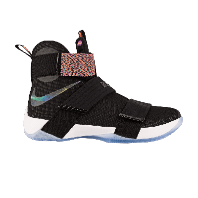 Pre-owned Nike Lebron Soldier 10 'iridescent' In Black