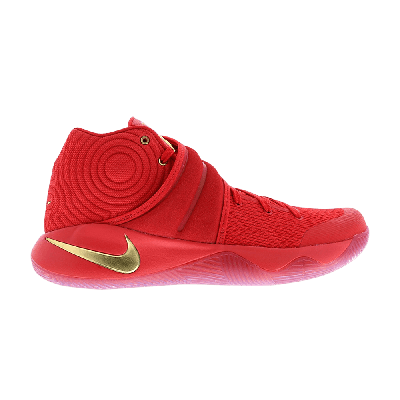 Pre-owned Nike Kyrie 2 'gold Swoosh' In Red
