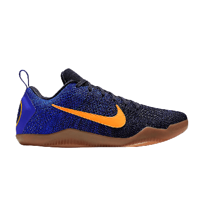 Pre-owned Nike Kobe 11 Elite Low 'mambacurial Barcelona' In Blue