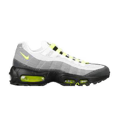Pre-owned Nike Wmns Air Max 95 'volt' In Grey