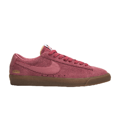 Pre-owned Nike Supreme X Sb Blazer Low Gt 'desert Bloom' In Pink