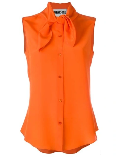 Moschino Neck Scarf Blouse