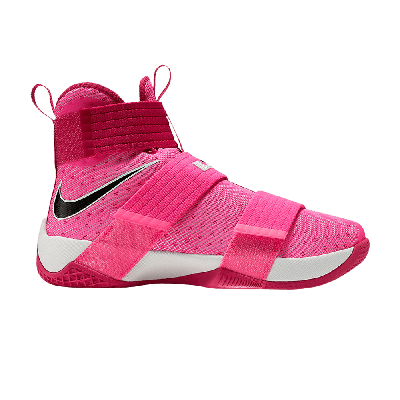 Pre-owned Nike Zoom Lebron Soldier 10 'kay Yow' In Pink