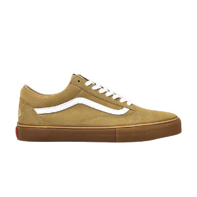 Pre-owned Vans Golf Wang X Old Skool Pro S 'camel' In Tan