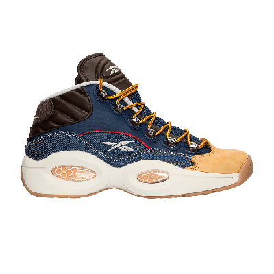 Pre-owned Reebok Question Mid 'dress Code' In Blue