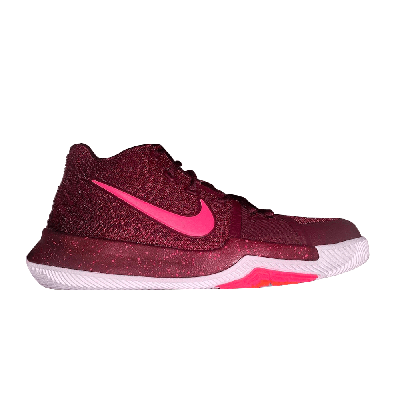 Pre-owned Nike Kyrie 3 'hot Punch' In Red