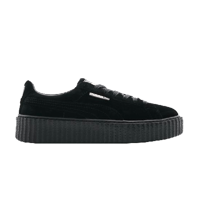 Pre-owned Puma Fenty X Wmns Velvet Creeper 'black'