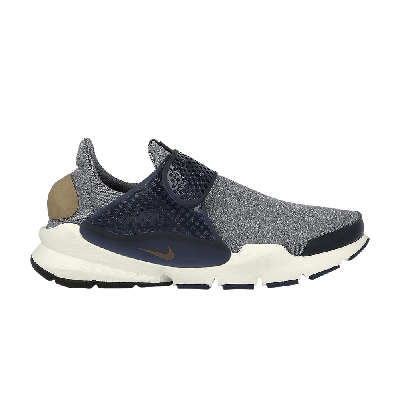 Pre-owned Nike Wmns Sock Dart Se 'golden Beige' In Blue