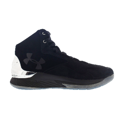 Pre-owned Under Armour Curry 1 Lux Mid Suede 'black'