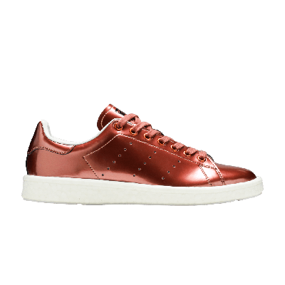 Pre-owned Adidas Originals Wmns Stan Smith Boost 'metallic Copper' In Brown
