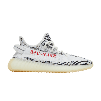 Pre-owned Adidas Originals Yeezy Boost 350 V2 'zebra' 2017 In White