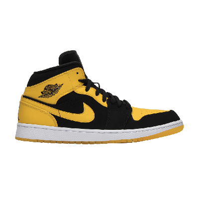 Pre-owned Air Jordan 1 Retro Mid 'new Love' 2017 In Yellow