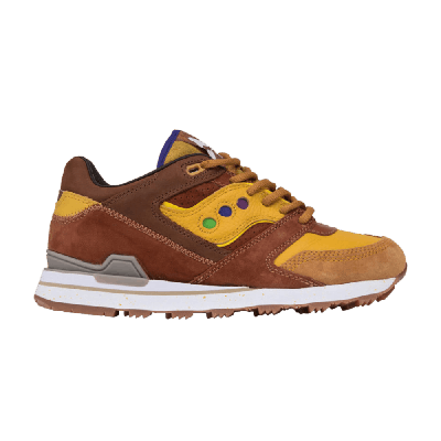 Pre-owned Saucony Feature X Courageous 'belgian Waffle' In Brown