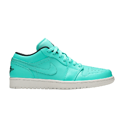 Pre-owned Air Jordan 1 Low 'hyper Turquoise' In Green