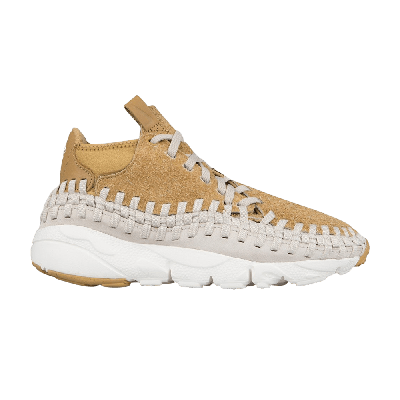 Pre-owned Nike Air Footscape Woven Chukka Qs 'hairy Suede' In Gold