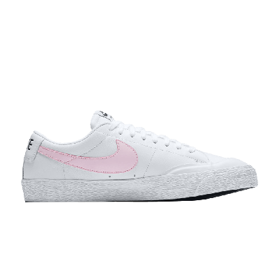 Pre-owned Nike Blazer Zoom Low Xt 'prism Pink' In White