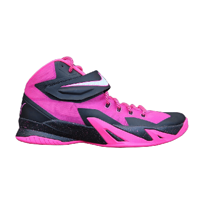 Pre-owned Nike Zoom Soldier 8 In Pink