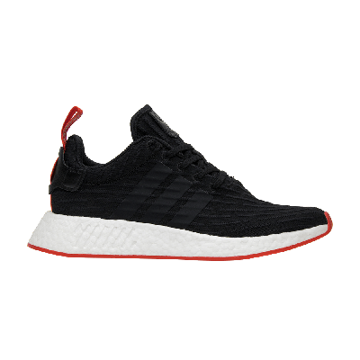 Pre-owned Adidas Originals Nmd_r2 Primeknit 'core Black'