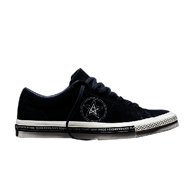 Pre-owned Converse Neighborhood X One Star 74 'black White'