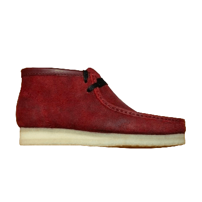 Pre-owned Clarks Bait X Breaking Bad X Wallabee 'felina' In Red