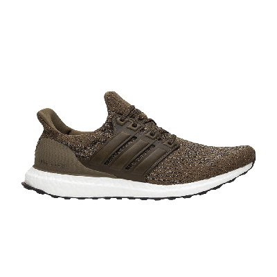 Pre-owned Adidas Originals Ultraboost 3.0 'trace Olive' In Green