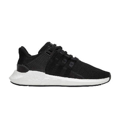 Pre-owned Adidas Originals Eqt Support 93/17 'milled Leather' In Black